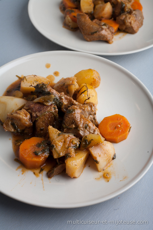 Navarin d'agneau au multicuiseur Philips