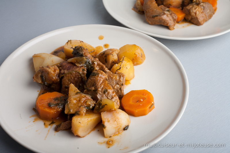 Recette du navarin d'agneau au Multicuiseur