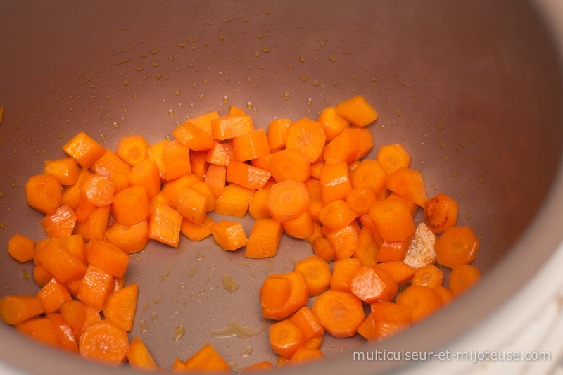 Carottes au multicuiseur