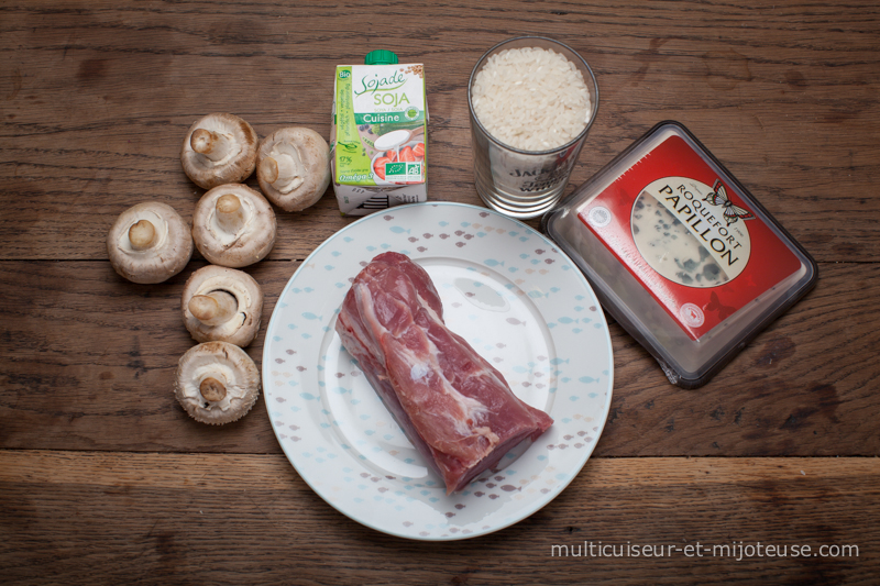 Ingrédients pour la recette du filet mignon au multicuiseur