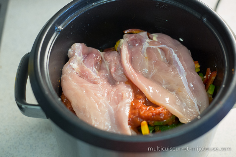 Poulet façon mexicaine au multicuiseur