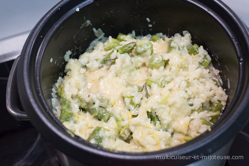 Recette Risotto au mutlicuiseur