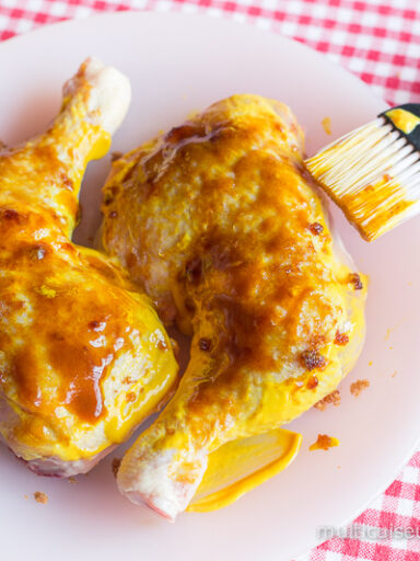 Multicuiseur : Cuisses de poulet à la moutarde et à la cassonade