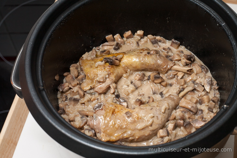 Cuisses de Pintade - recette de noël au multicuiseur