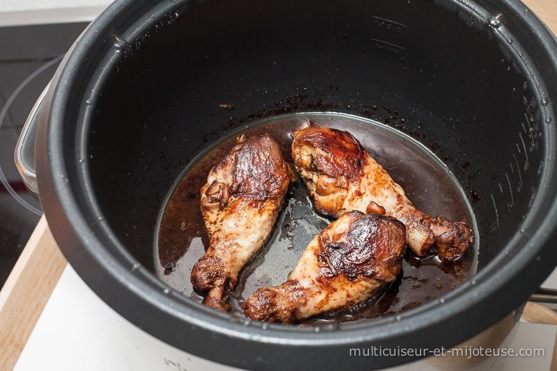 Pilons de poulet au multicuiseur