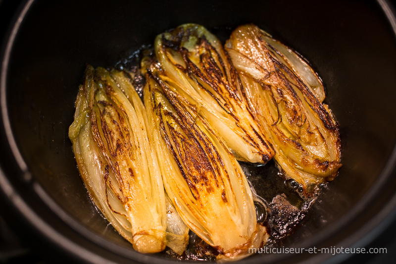 Endives grillées au multicuiseur