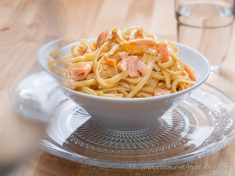 One-Pot Pasta au saumon fumé