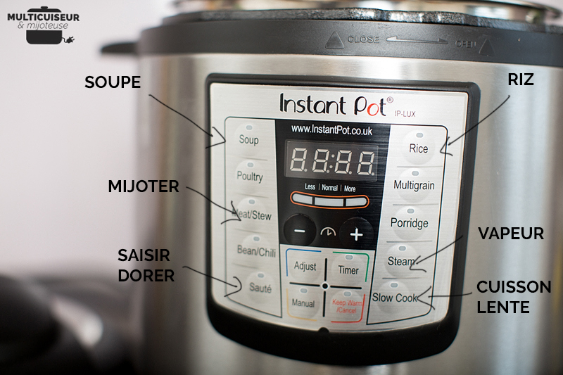 Test du multicuiseur Instant Pot IP-LUX60