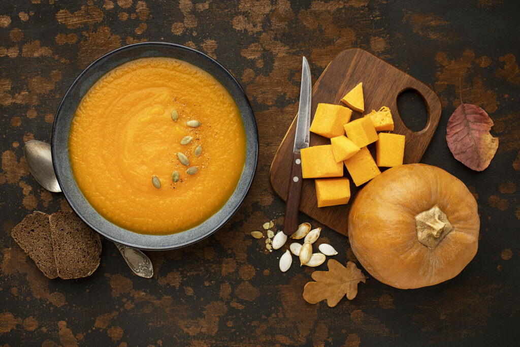 Recette de Velouté de Butternut au companion