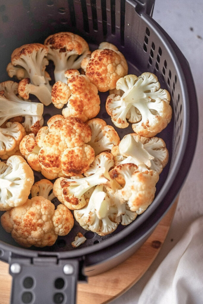 Bouquets de Chou-Fleur Grillé au Paprika à l'Airfryer